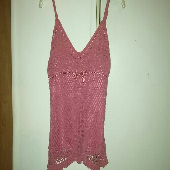 Pink tank top