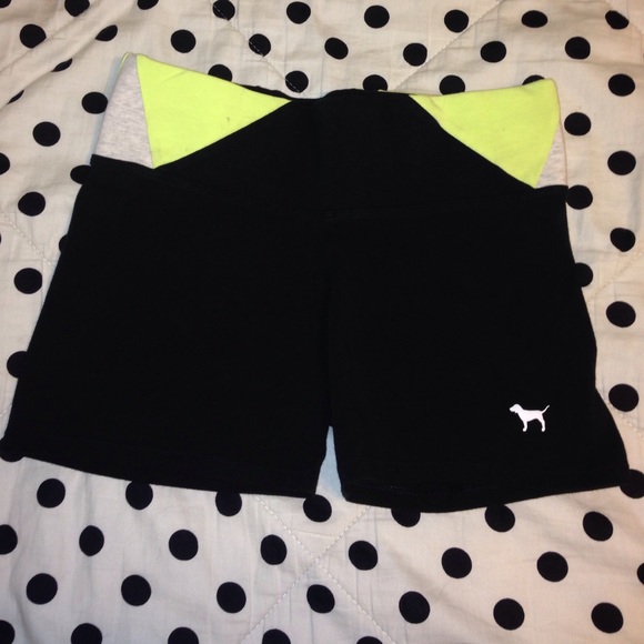 PINK yoga shorts