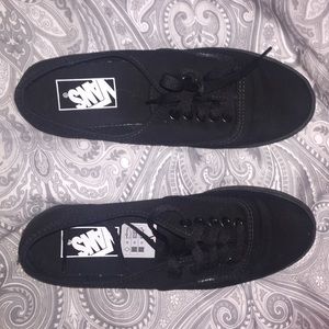 All black vans