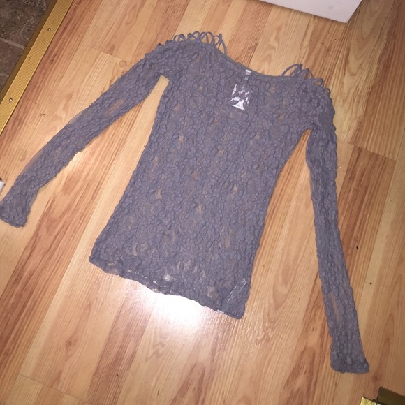 Free People Lace Top