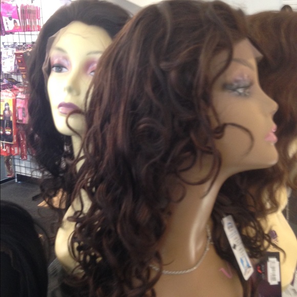 #Human Remy curls wig Lacefront main image 4