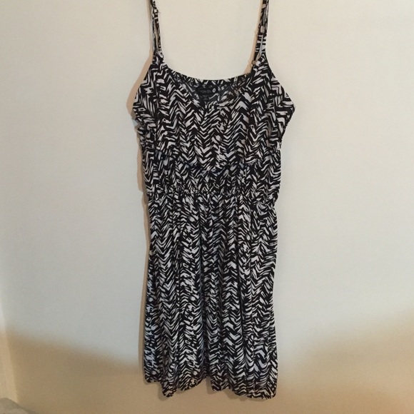 Black/white Cotton On dress, size M