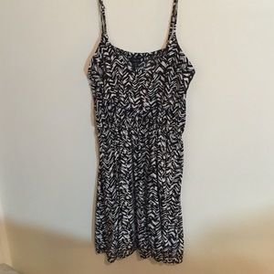 Black/white Cotton On dress, size M