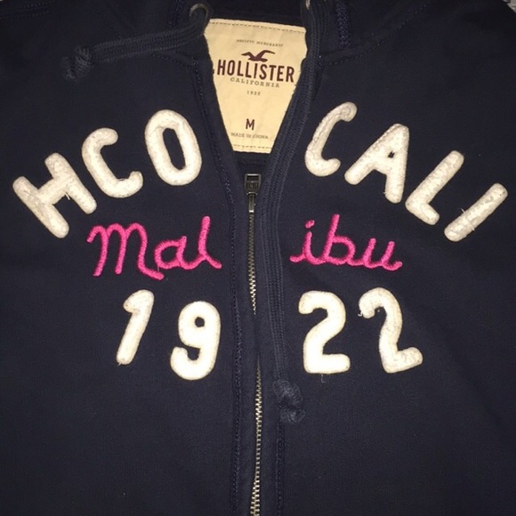 Hollister dark navy blue jacket - Picture 2 of 4