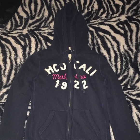 Hollister dark navy blue jacket - Picture 3 of 4