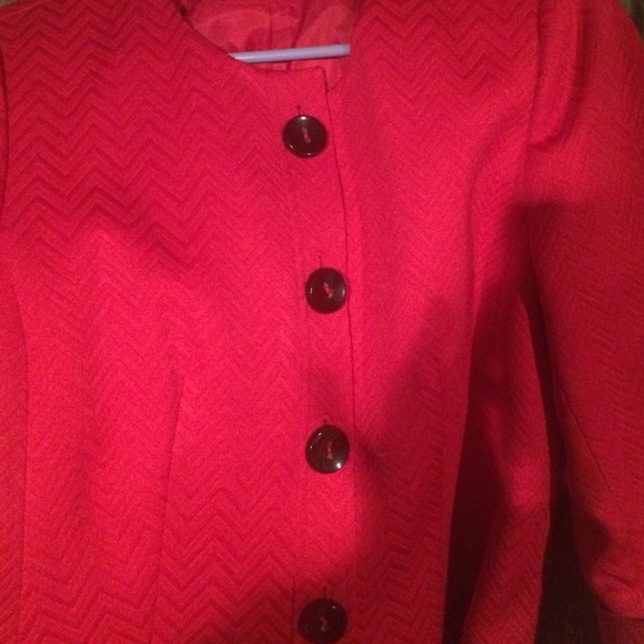 Beautiful blazer red and black new** - Picture 2 of 2