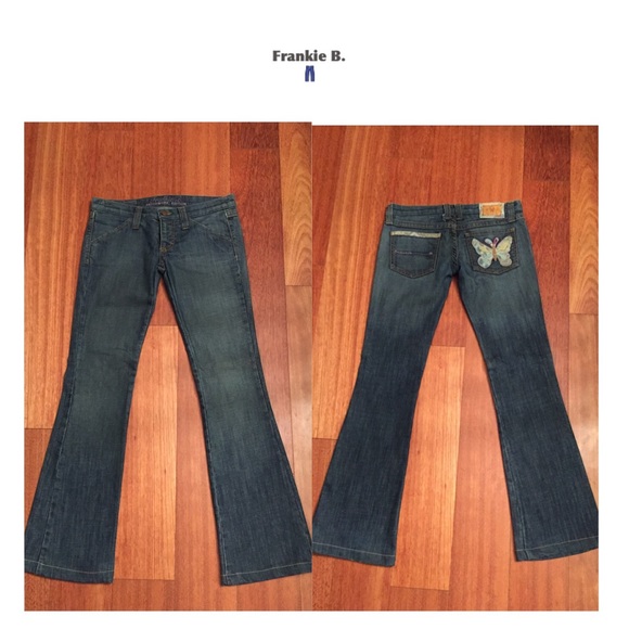 Frankie B. Boot cut Low rise Jeans size 6