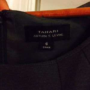 Gray casual dress knee length