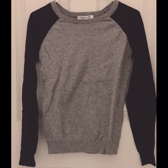 baseball tee style sweater