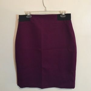 Purple Tahari pencil skirt size 12