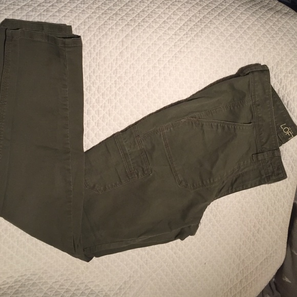 Army Green Loft Super Skinny 28/6p