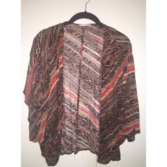 Patterned Lush cardigan nordstrom