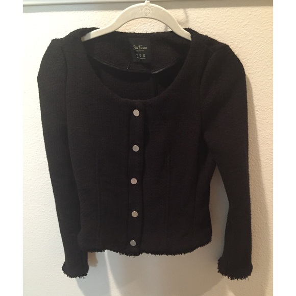 ❌SOLD!❌Zara Short Black Jacket. Never Worn! NWOT!