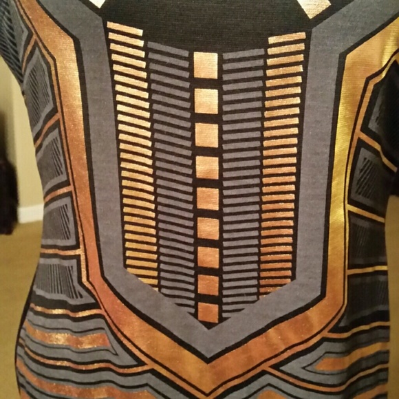 ABSTRACT DESIGN DRESS - Picture 2 of 3
