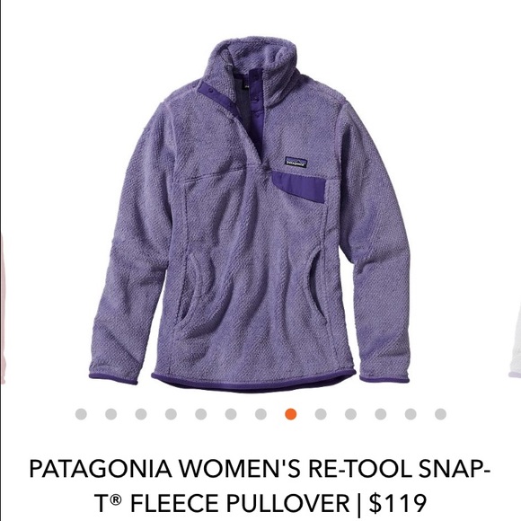 Woman's Medium Patagonia Wool Snap-T Fleece - Picture 2 of 2