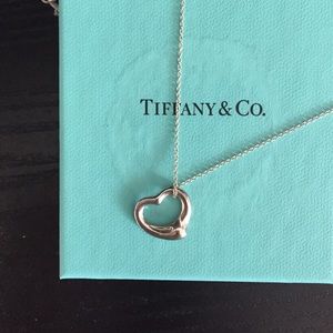 Tiffany&Co heart necklace