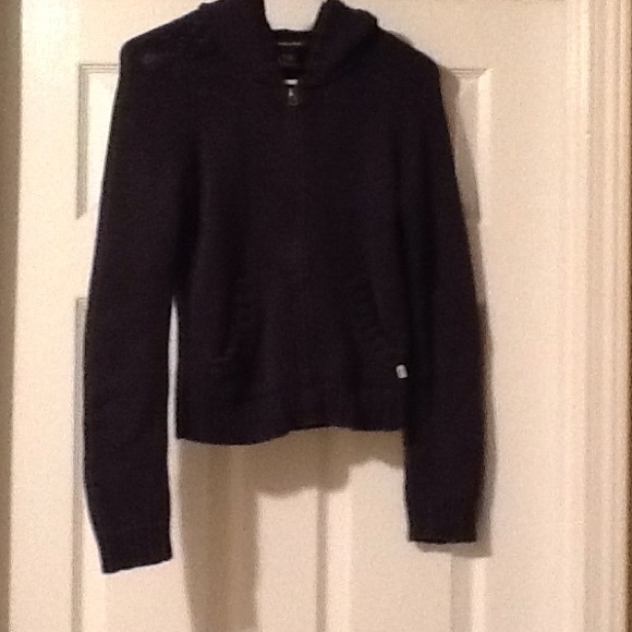 Abercrombie & Fitch Zip-up Hooded Sweater