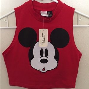 Mickey Mouse Crop Top