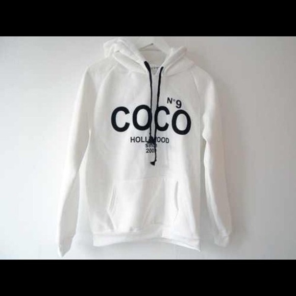 Coco Chanel White Sweater