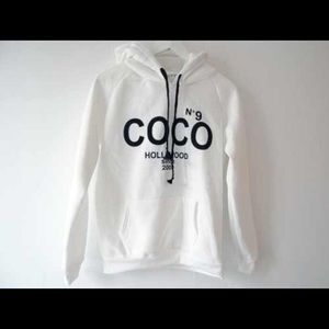 Coco Chanel White Sweater