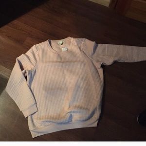 Blush sweater and joggers