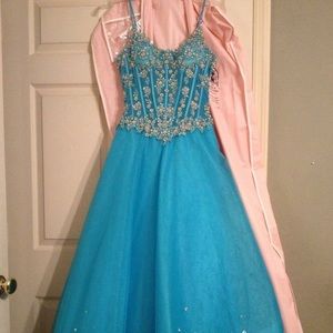 Tiffany Design prom or pageant dress