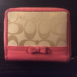 Small coach wallet
