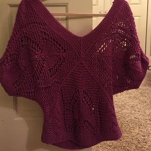 Size Medium Fuchsia Sweater Forever 21 Top