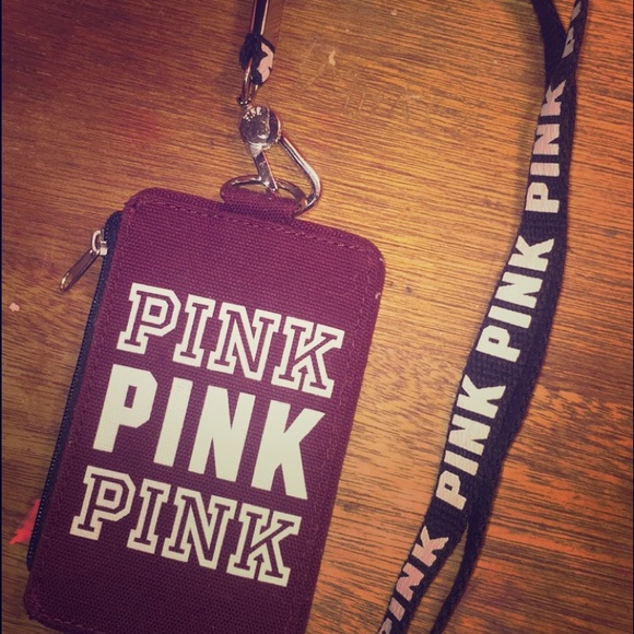 VS PINK ID LANYARD
