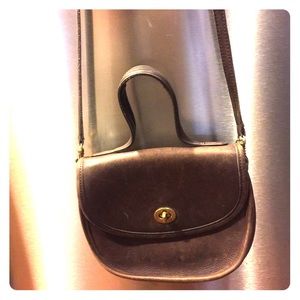 Vintage Leather Coach Crossbody