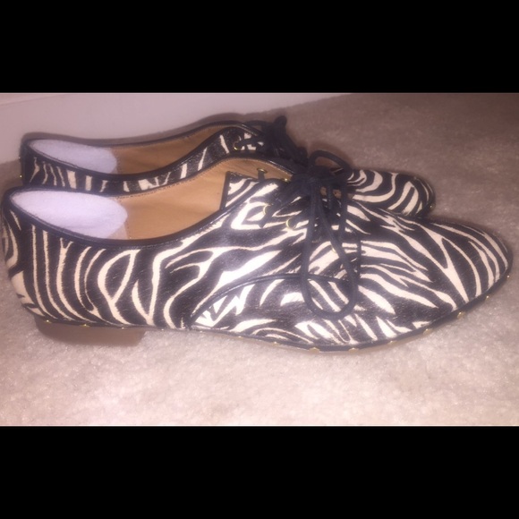 Dolce Vita zebra oxfords