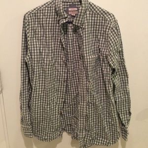 Green checkered flannel