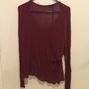 Maroon sweater