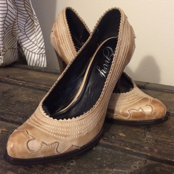 Envy cowboy boot inspired heels
