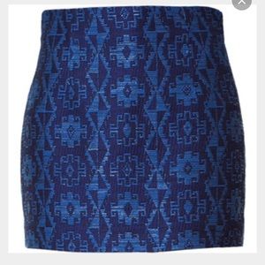 Tribal Aztec pattern Zara skirt