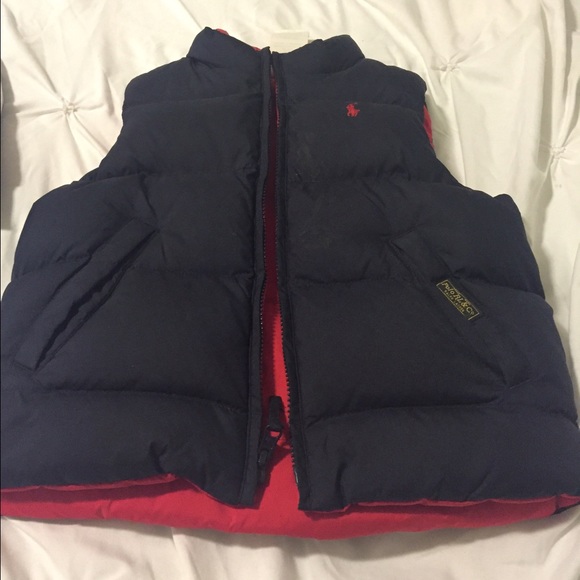 4T Navy blue and red reversible Ralph Lauren Polo - Picture 1 of 2