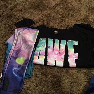 Justice tunic and leggings