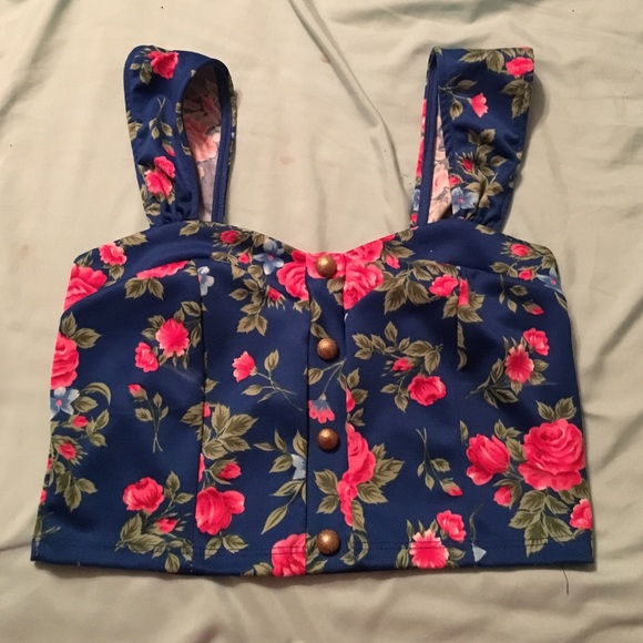 Flora Crop Top