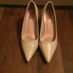 Nude color heels