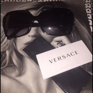 Versace Black Sunglasses