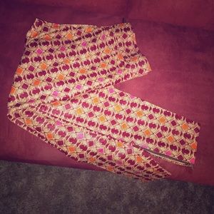 Size 2 Ankle Length Ankara (African Print) Pants