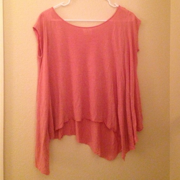 Flowy peach blouse - Picture 1 of 1