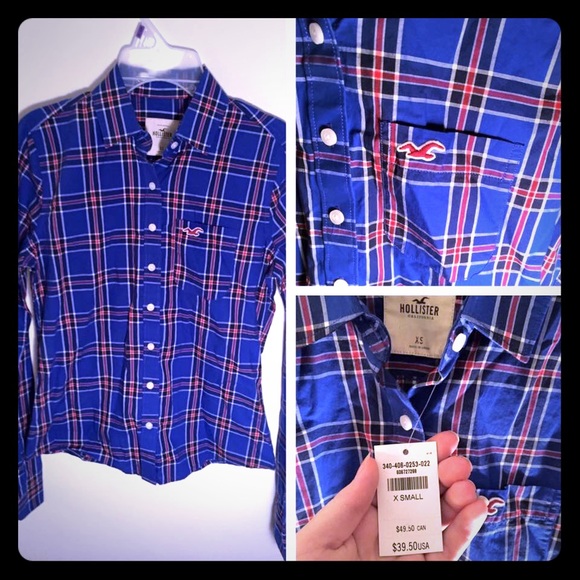Hollister LS button up
