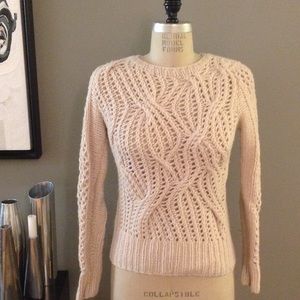 Ted Baker cream colored sweater
