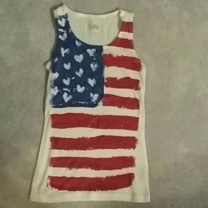 Justice tank top sz 12