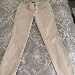 Size 00 American Eagle Khaki Pants