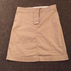 Khaki skirt, great condition.