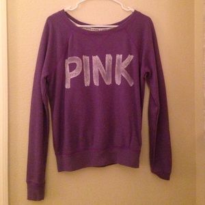Victoria's Secret "Pink" crew neck sweater