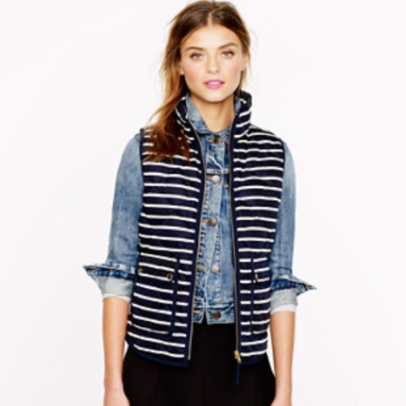 J. Crew Jackets & Blazers - Jcrew striped vest J. Crew Jackets & Blazers - Jcrew striped vest