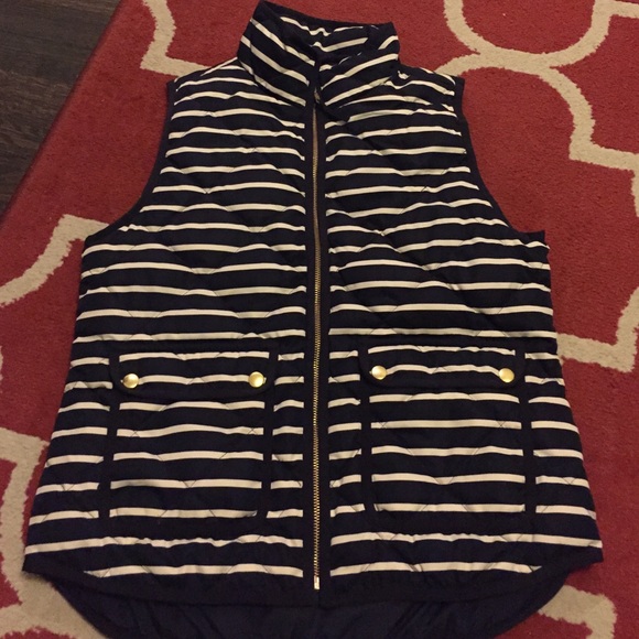 J. Crew Jackets & Coats - Jcrew striped vest J. Crew Jackets & Coats - Jcrew striped vest